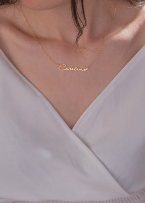 Handwriting Name Necklace