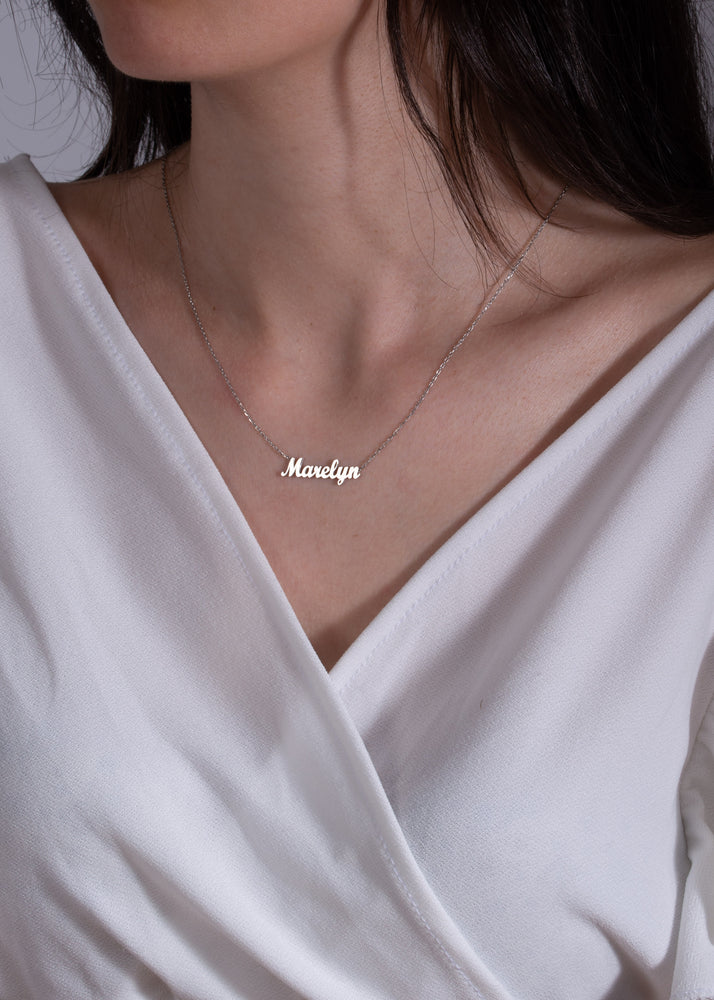 Tiny Name Necklace