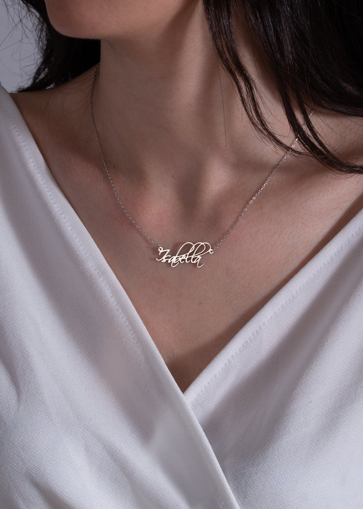 Signature Name Necklace