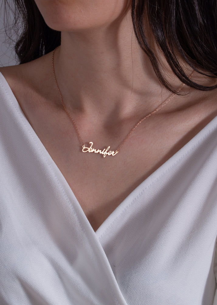 Cursive Name Necklace