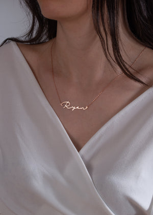 Handwriting Name Necklace