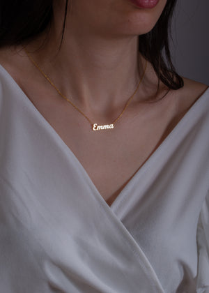 Tiny Name Necklace