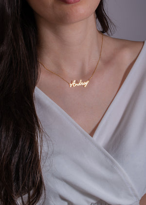 Cursive Name Necklace