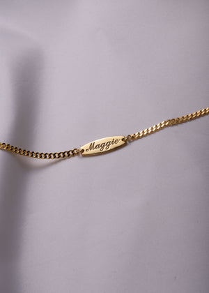 Name Plate Bracelet