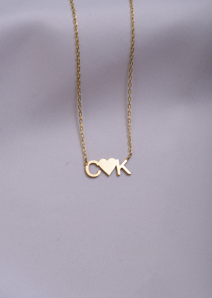 Attached Letters Necklace