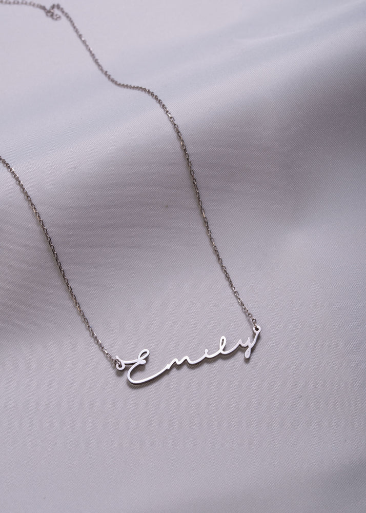 Handwriting Name Necklace