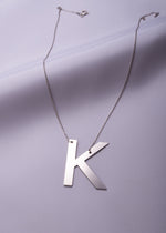 Large Letter Initial Necklace