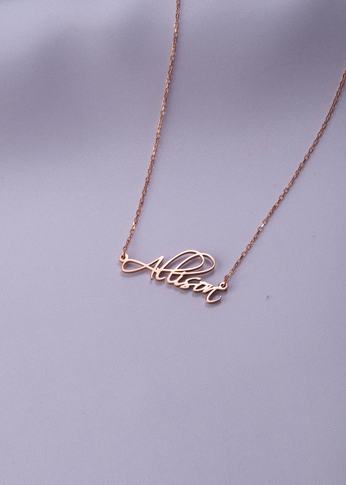 Signature Name Necklace