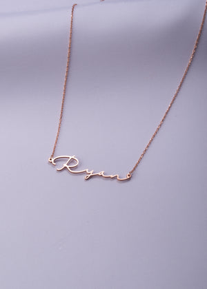 Handwriting Name Necklace