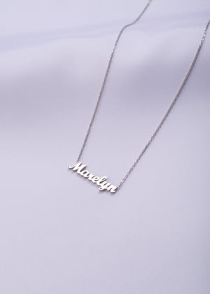 Tiny Name Necklace