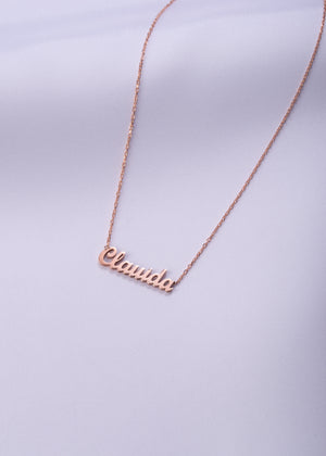 Tiny Name Necklace