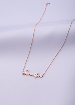 Cursive Name Necklace