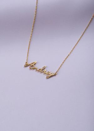 Cursive Name Necklace