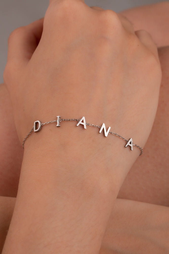 Letter Name Bracelet