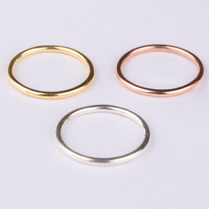 Minimalist Stacker Ring